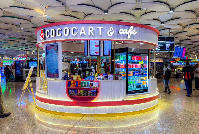 Kiosk format style 4