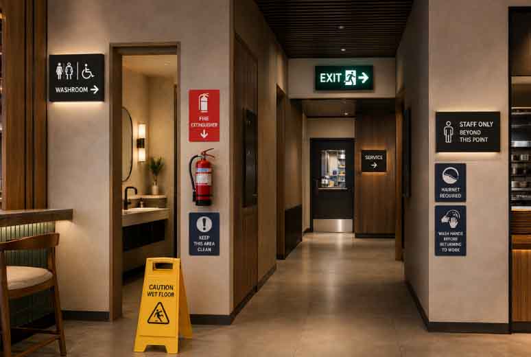 Signage style 2