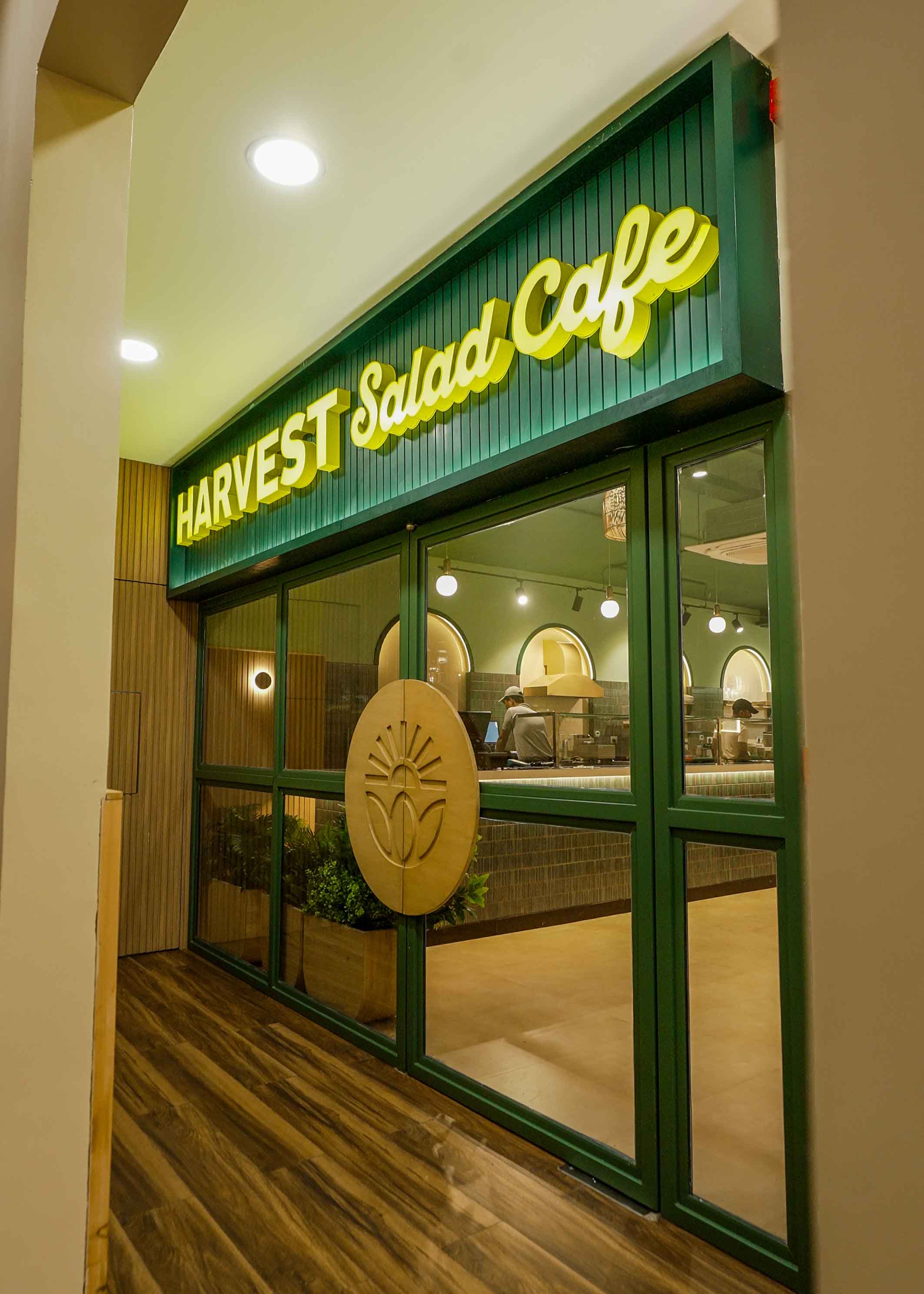 Harvest Salad & Co — Storefront & Signage