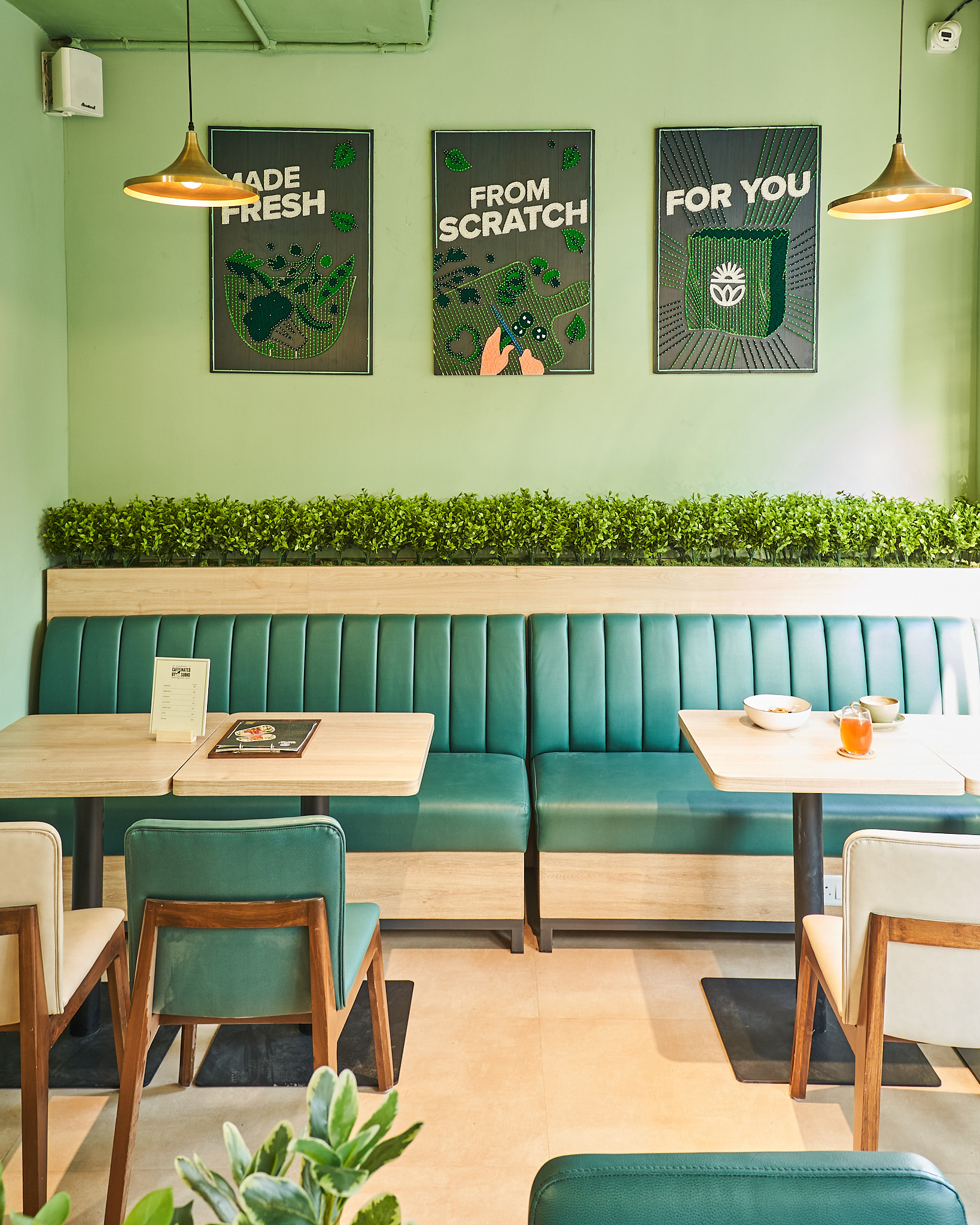 Harvest Salad & Co — Dining Area