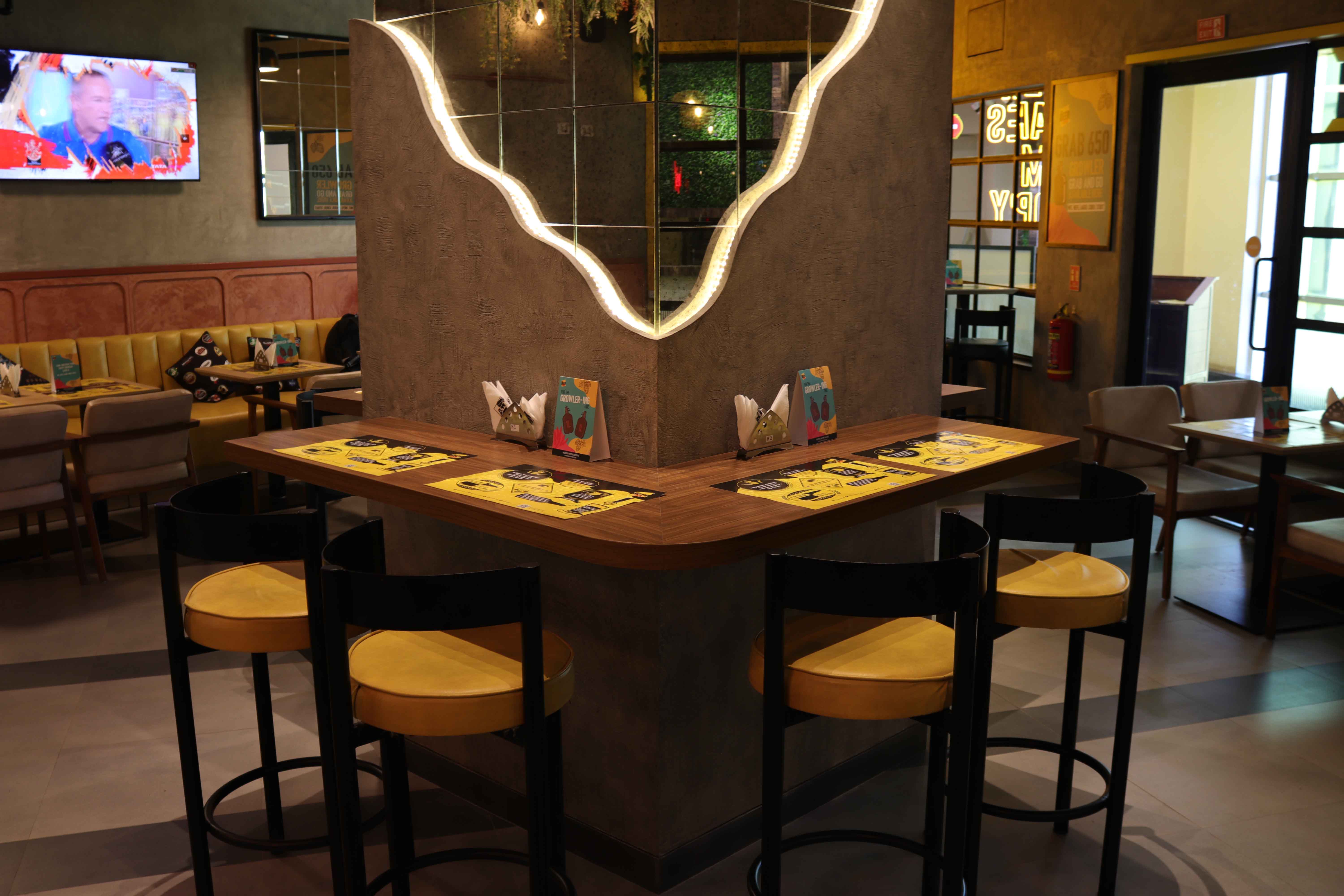 High-Top Seating Zone